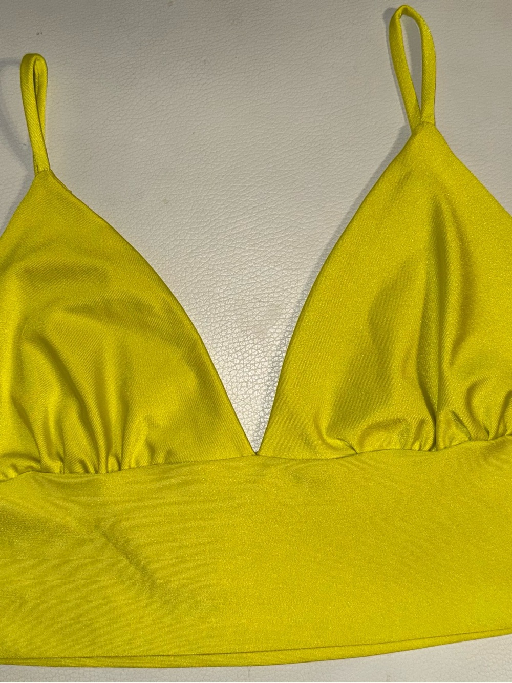 Women’s Neon Triangle Bralette - Julia